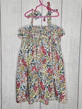 Chasing Fireflies Girls Wildflower Cotton Floral Dress, size 8